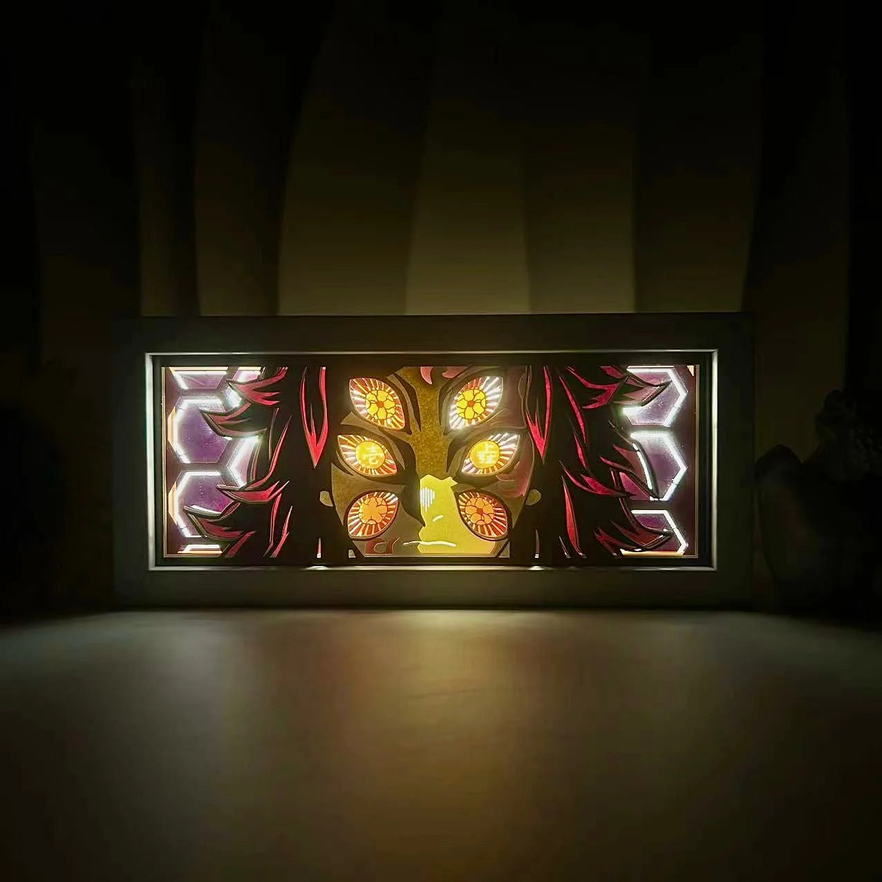 Demon Slayer Kokushibo Six Eyes Light Box