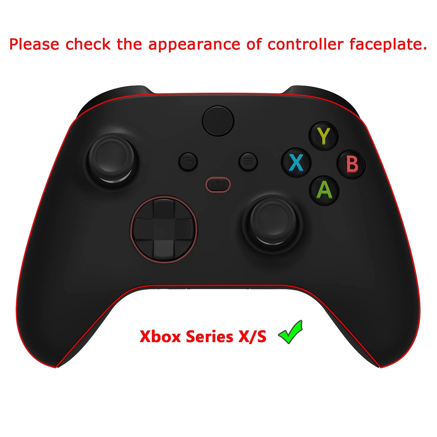 Chameleon Purple Blue Multi-Colors Buttons DTF LED Kit for Xbox Series X/S Controller(Not Included Controller)
