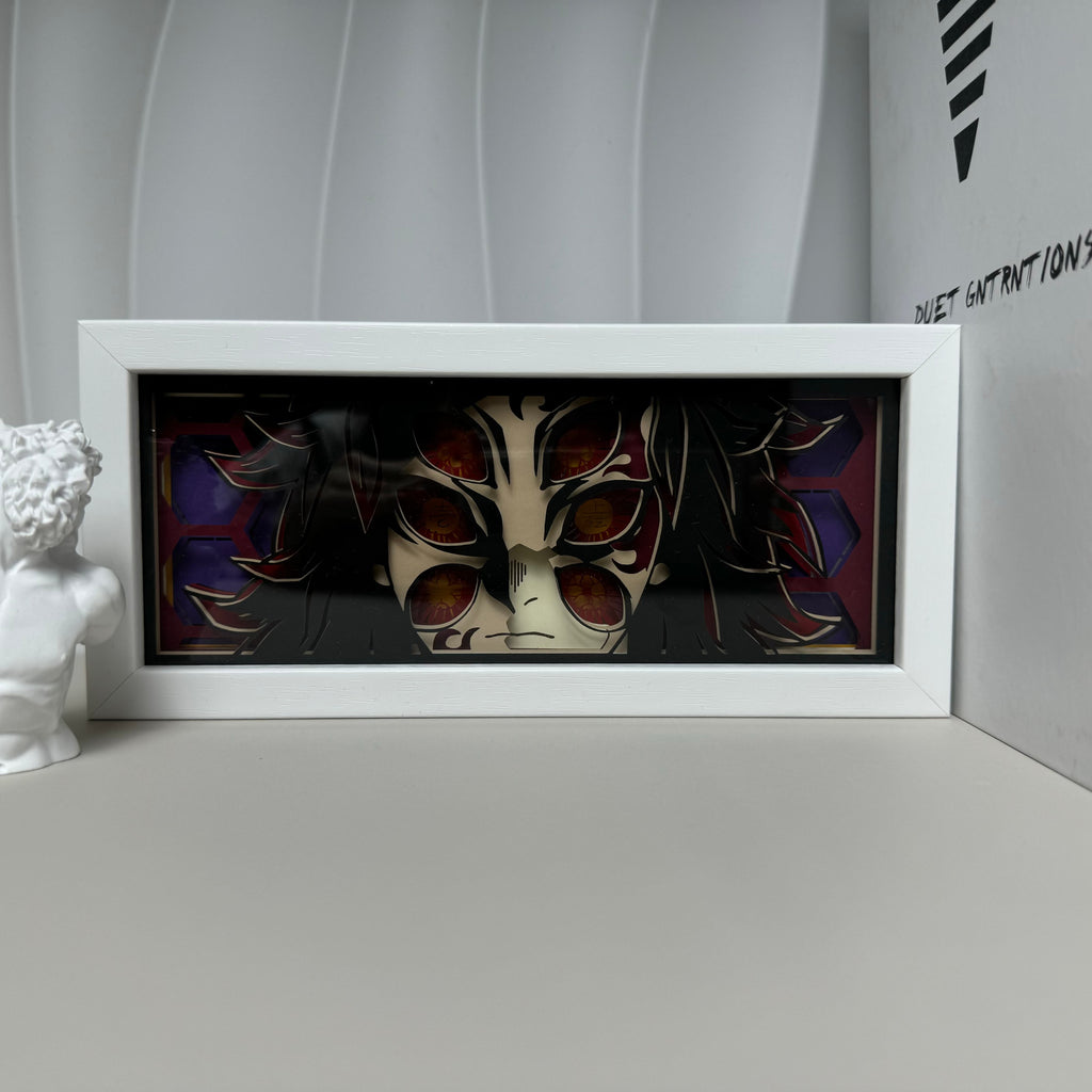 Demon Slayer Kokushibo Six Eyes Light Box