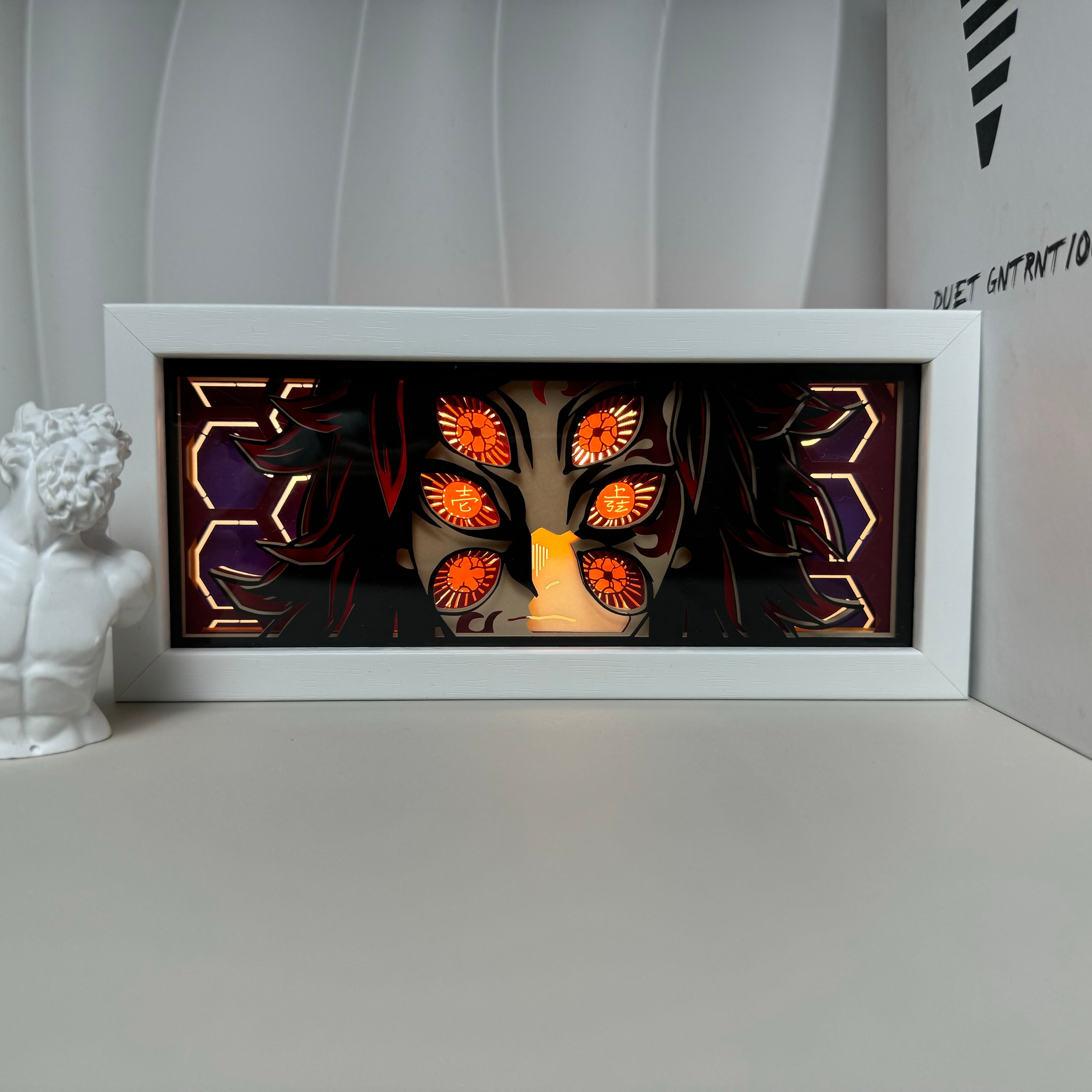 Demon Slayer Kokushibo Six Eyes Light Box