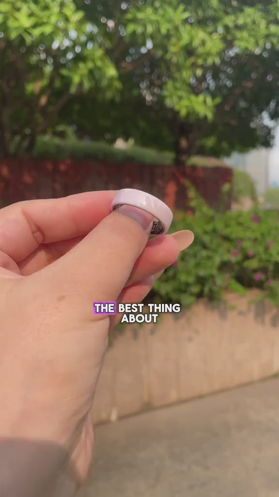-R02 Smart Ring -R02 with Charging Case for Men Women, Battery Life, 39 Days, Health Monitor, 5ATM Waterproof, Multi-Sport Mode