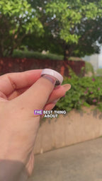 -R02 Smart Ring -R02 with Charging Case for Men Women, Battery Life, 39 Days, Health Monitor, 5ATM Waterproof, Multi-Sport Mode